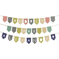 Personalized Wooden Garland