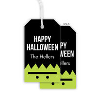 Frankenstein Halloween Hanging Gift Tags