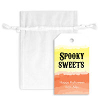 Spooky Sweets Hanging Gift Tags with Organza Bags