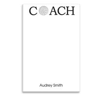 Volleyball Coach Notepad