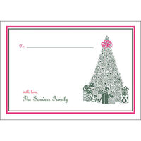 Christmas Tree Fill In Jumbo Gift Stickers