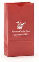 Santa Cookie Paper Bags