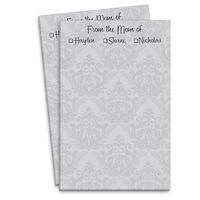 Grey Toile Mommy Notepads