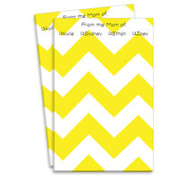 Yellow Chevron Mommy Notepad