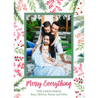 Merry Everything Holiday Photo Cards