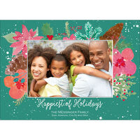 Christmas Branches Holiday Photo Cards