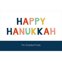 Colorful Hanukkah Placemats