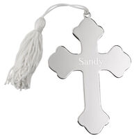 Personalized Ornate Cross Shaped Ornament