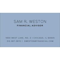 Rotham Business Cards - Raised Ink