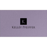 Initial Block Double Sided Shimmer Contact Cards