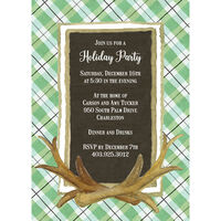 Antler Cabin Invitations