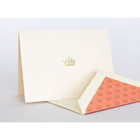 Downton Abbey Crown Boxed Folded Note Cards