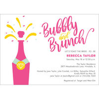 Bubbly and Brunch Invitations