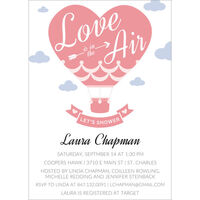 Love Is In The Air Shower Invitations