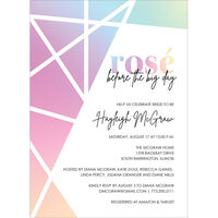 Colorful Rose Bridal Shower Invitations