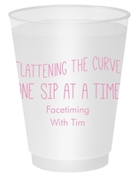 Flattening The Curve Shatterproof Cups
