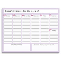 Little Bows Weekly Scheduler