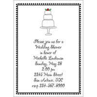 Wedding Cake Invites