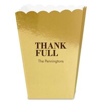 Thank Full Mini Popcorn Boxes