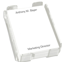 Agenda Set Eurostile Lettering with holder