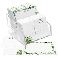 Green Sprigs and Buds Post-it® Pack