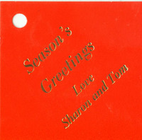 Gift Tags with Your Text