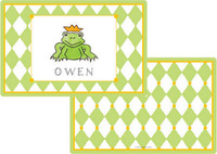 Frog Prince Laminated Placemat